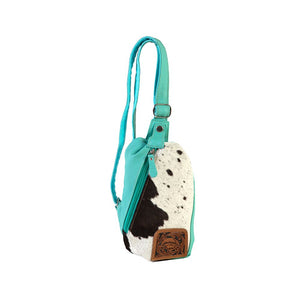 " Robnette Ranch Fanny Pack Bag in Turquoise"- MYRA BAG