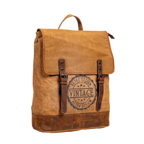 Water Stop Vintage Backpack Bag- MYRA BAG