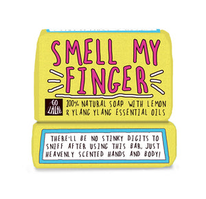 Go La La - Smell My Finger Soap Bar Funny Rude Novelty Gift