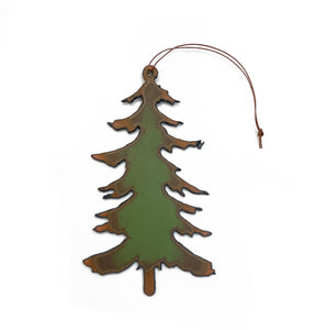 Iron Jewel - Metal Ornament Tree lake house décor eco friendly rustic