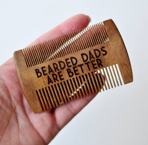Blue Studio Creative - Beard Comb - Bearded Dads Are Better