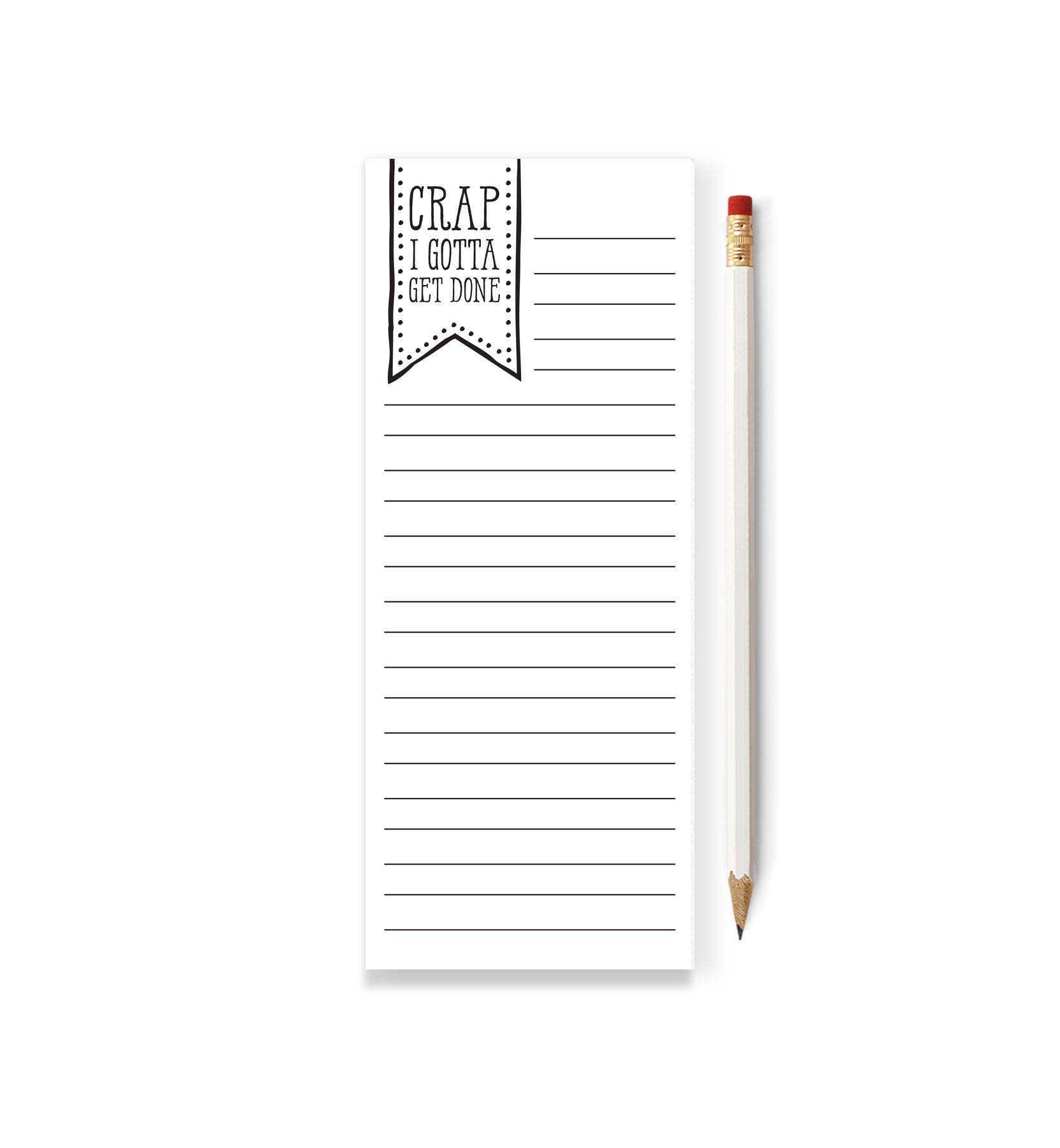 Tiramisu Paperie - Crap I Gotta Do Skinny Notepad