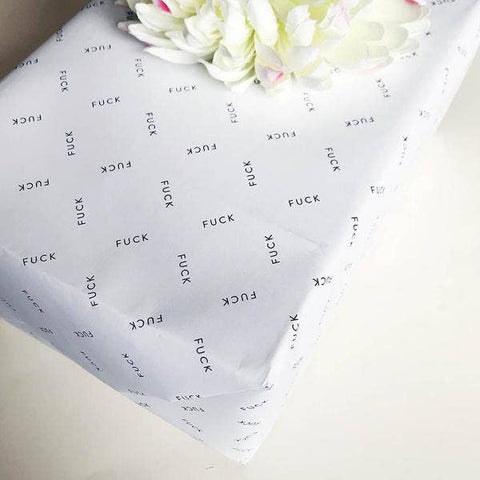 Steel Petal Press - Fuck Gift Wrap | Single Sheet