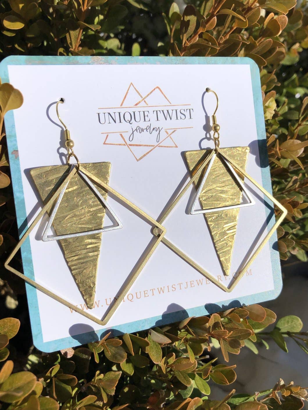 Unique Twist Jewelry - The Pat Earrings