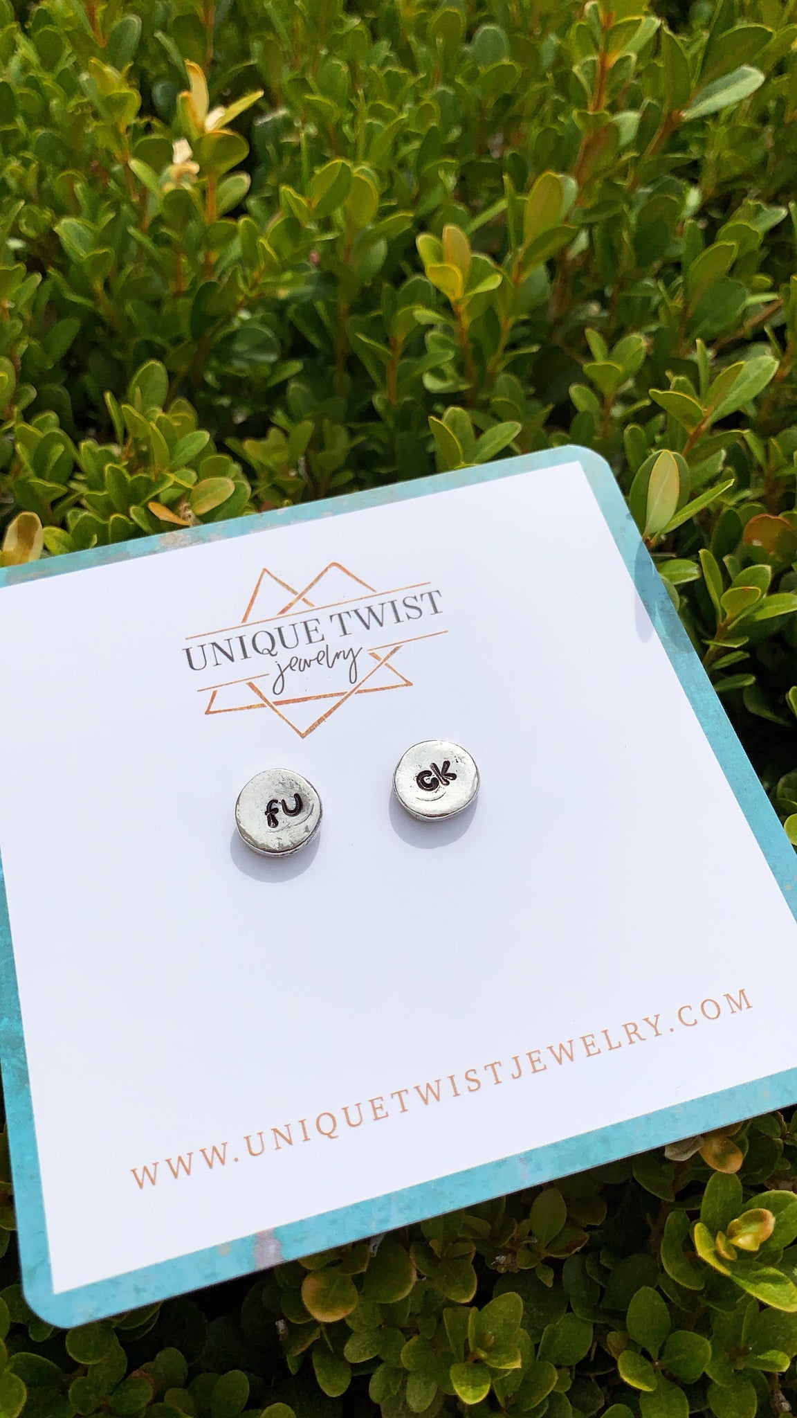 Unique Twist Jewelry - FU Studs