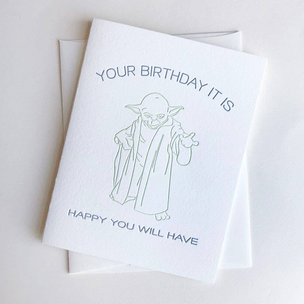 Steel Petal Press - Birthday It Is Card
