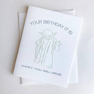 Steel Petal Press - Birthday It Is Card