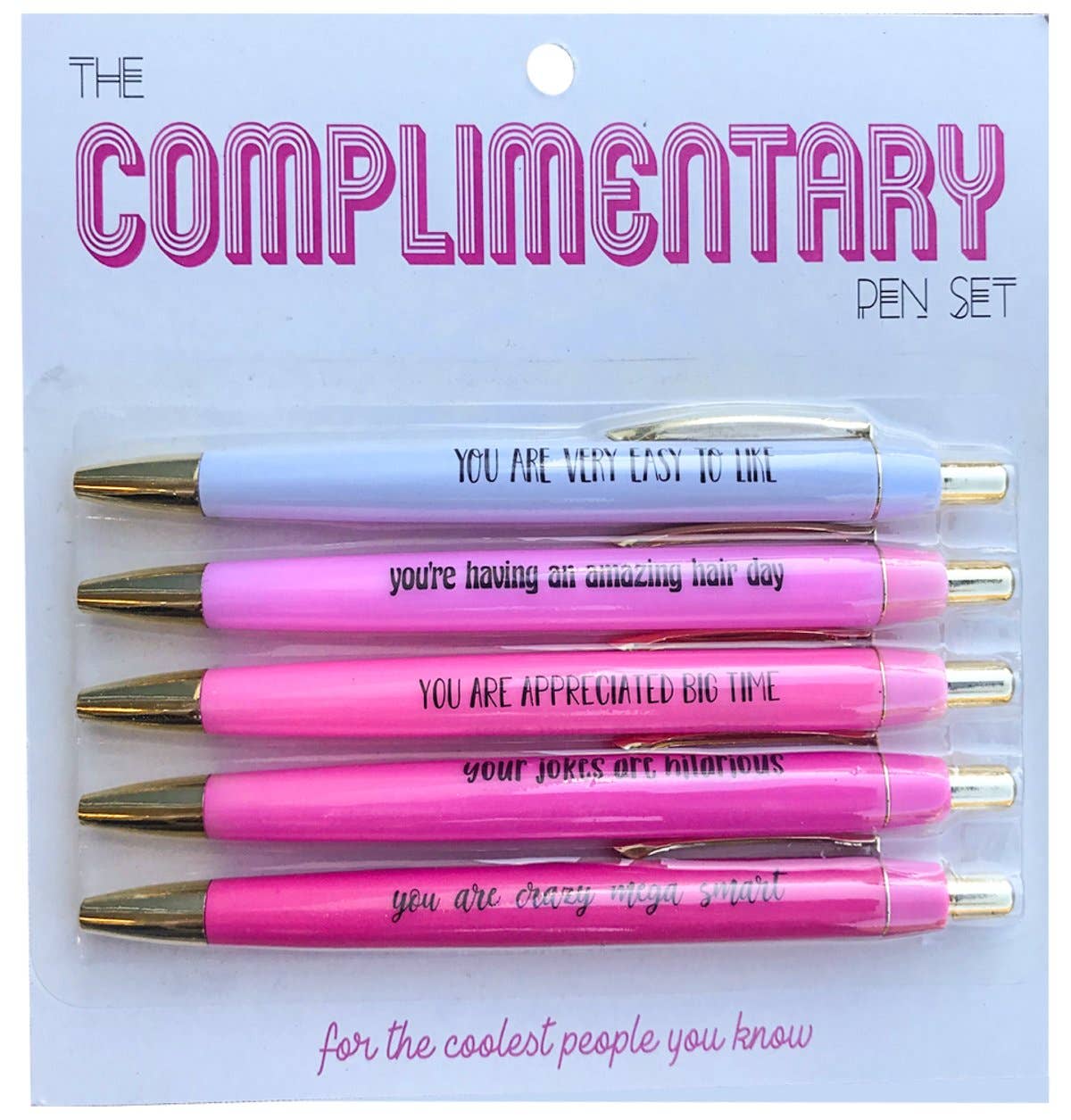 Millennial Pen Set | Giftable Set of 5 Funny Pens