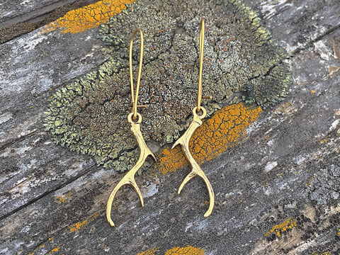 Buffalo Girls Salvage - Antler Earrings