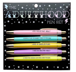 Adulthood Pen Set