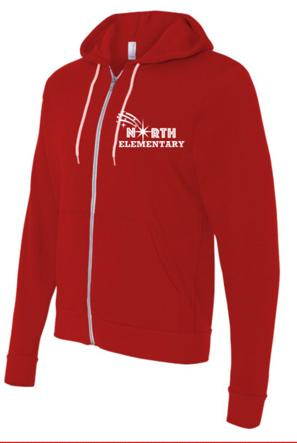 NORTH ELEMENTARY ZIP UP HOODIE