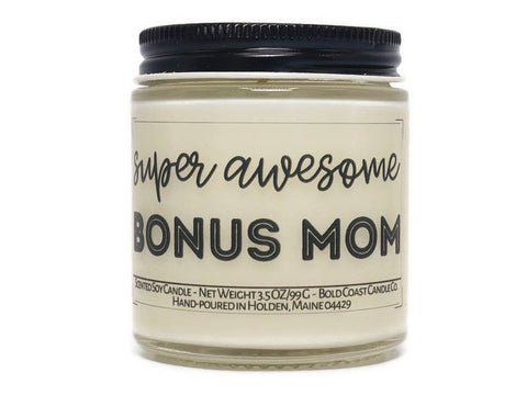 Bold Coast Candle Co. - Super Awesome Bonus Mom Soy Candle
