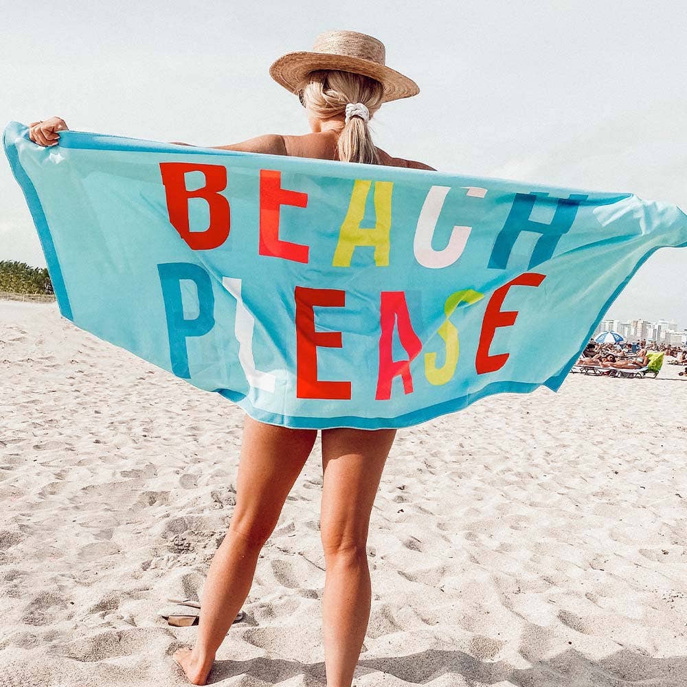 Katydid - Beach Please Quick Dry Beach Towels