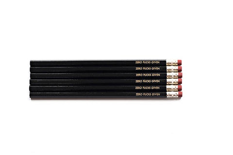 Tiramisu Paperie - Zero Fucks Given Pencil