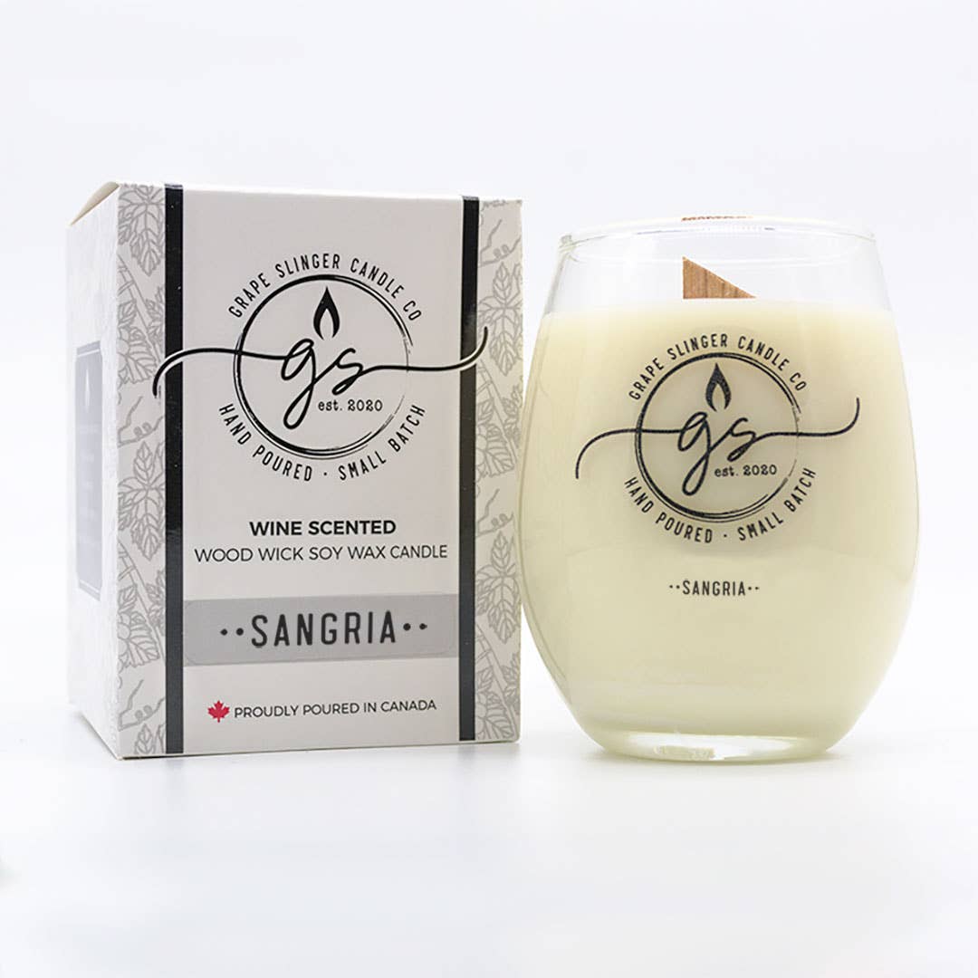 Pinetree Innovations - Sangria | Wood Wick Candle