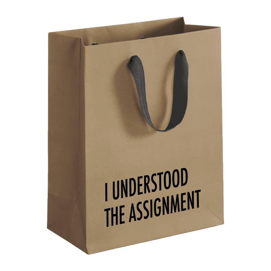 Pretty Alright Goods - Understood Assignment Gift Bag