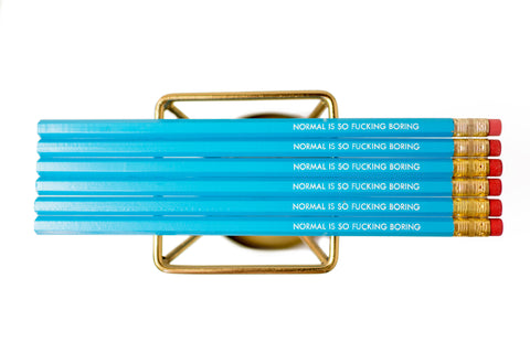 Tiramisu Paperie - Normal is so Fucking Boring Pencil Set