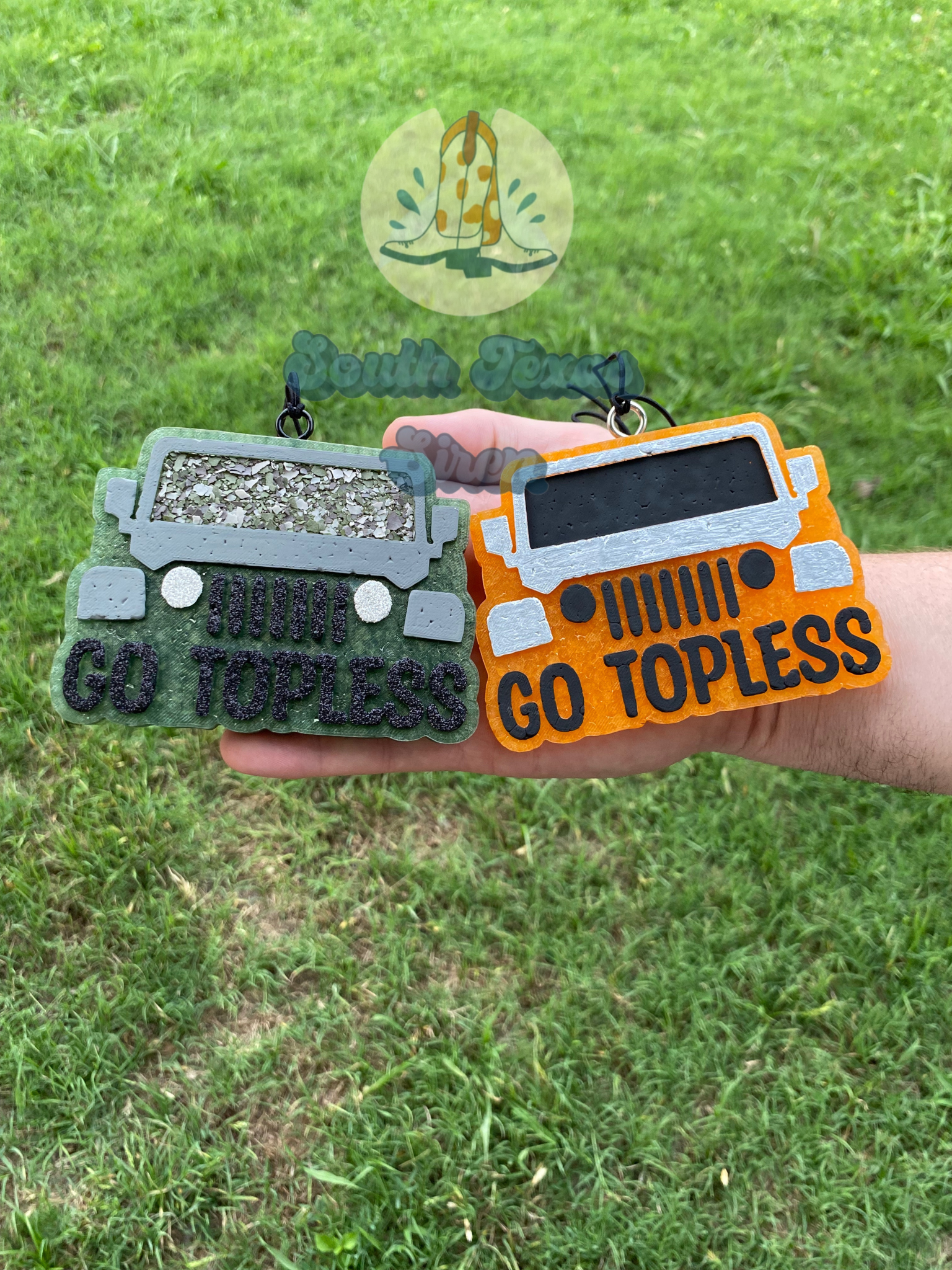 South Texas Siren - “Go Topless” Air Freshener