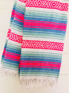 Sea Gypsy California - Tropics Beach Blanket l Mexican Blanket l Throw Blanket