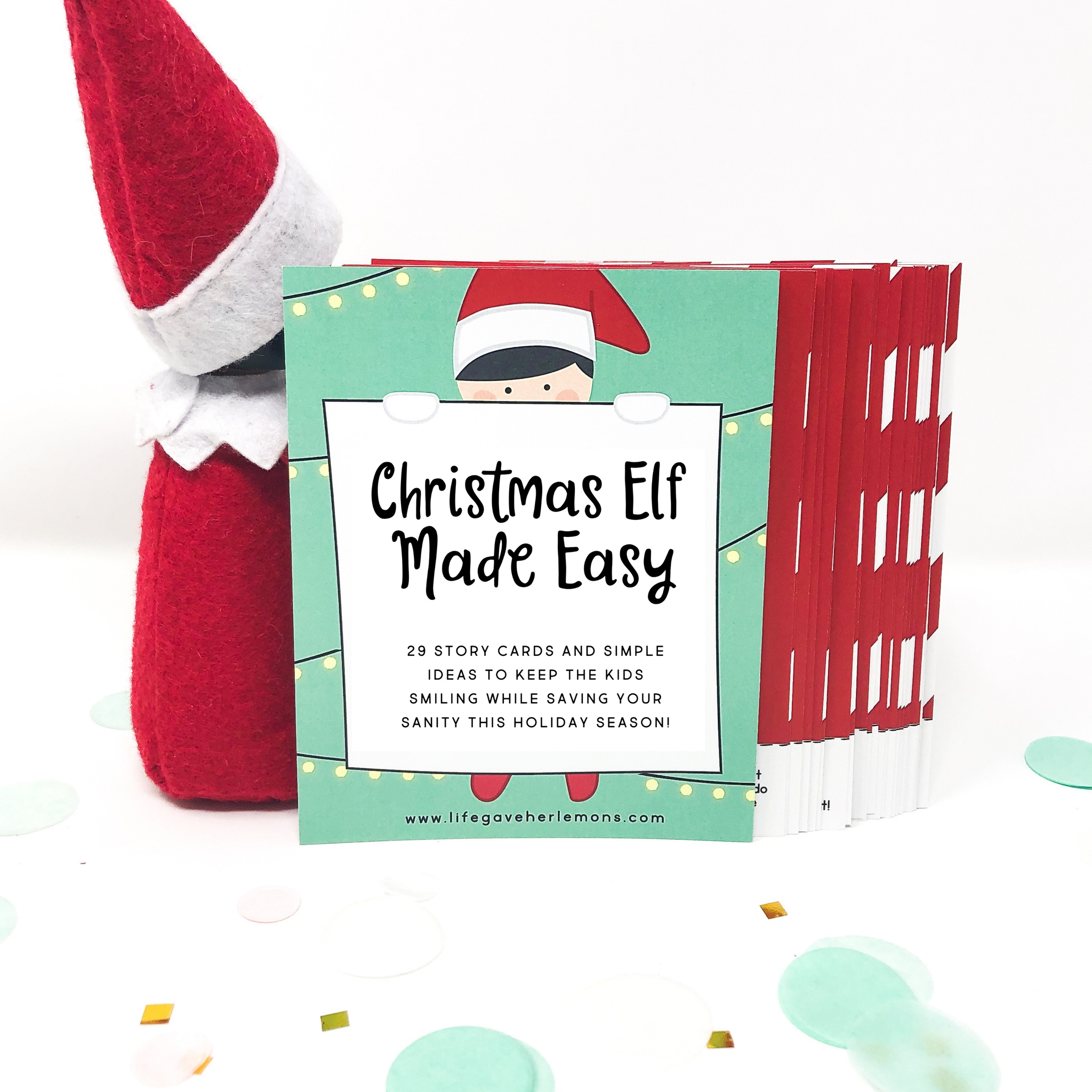 Well Raised Co. - "Christmas Elf Made Easy" Cards