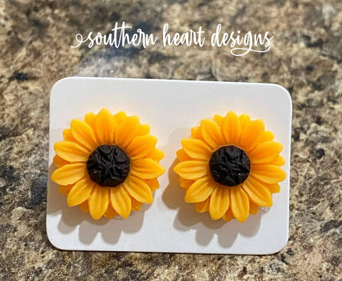 Sunflower Earrings