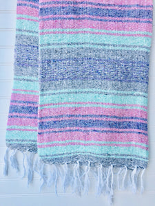 Sea Gypsy California - South Side Beach Blanket l Mexican Blanket l Throw Blanket
