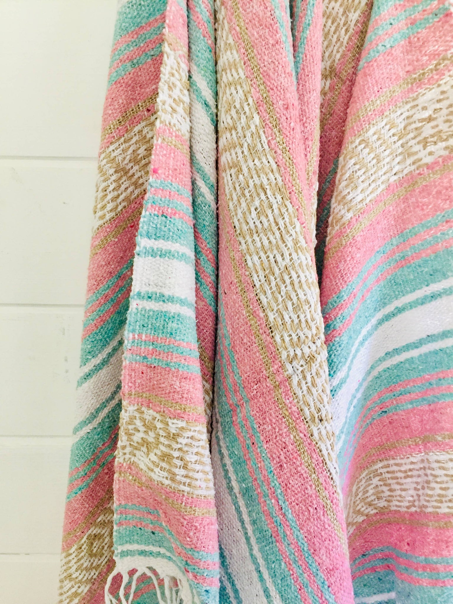 Sea Gypsy California - Catalina Beach Blanket l Mexican Blanket l Throw