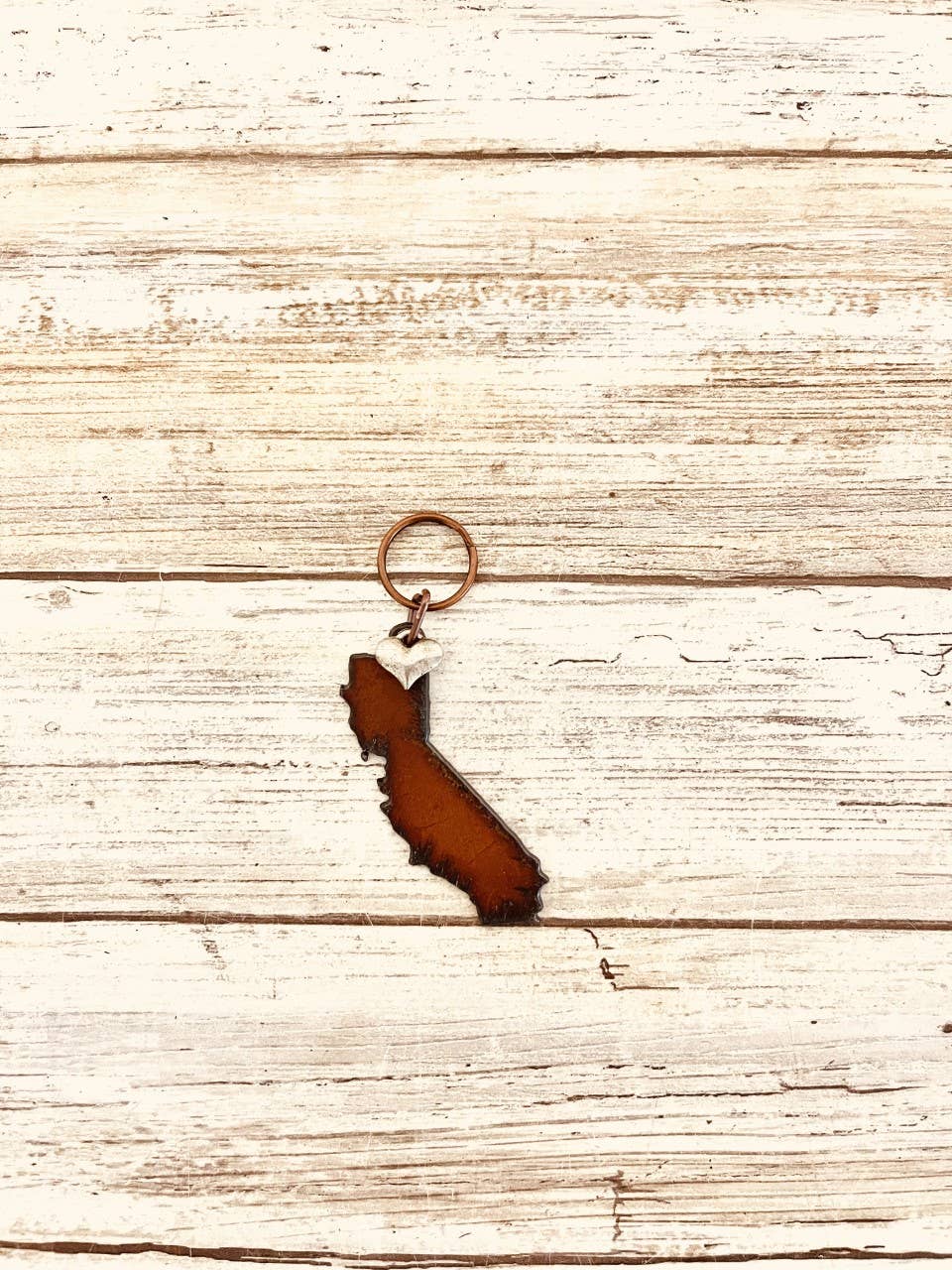 Universal Ironworks Inc - California State Shape Keychain