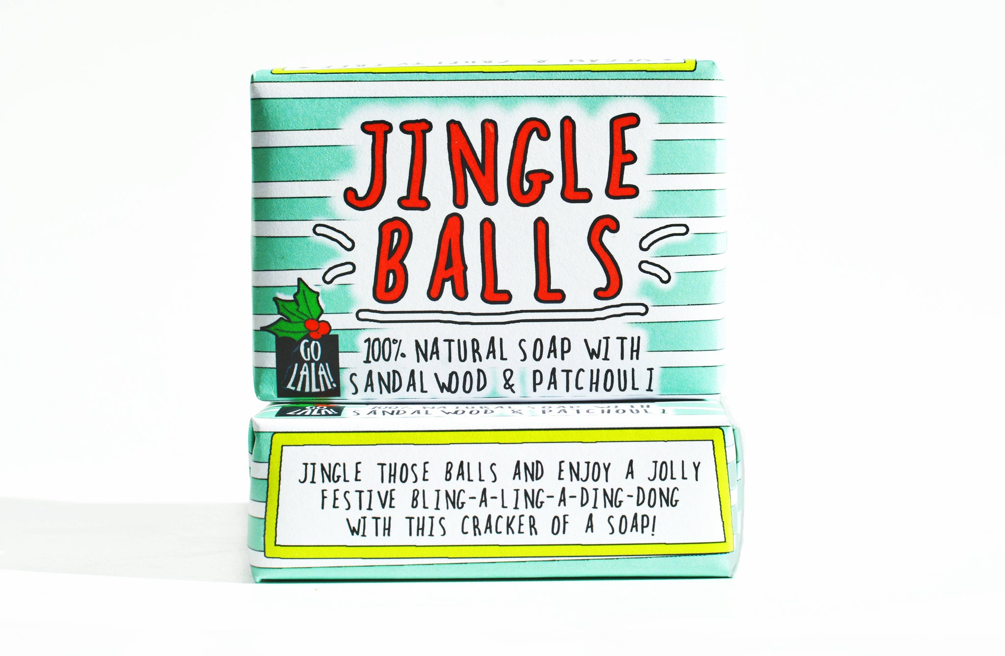 Go La La - Jingle Balls Christmas Soap Funny Stocking Filler Stuffer