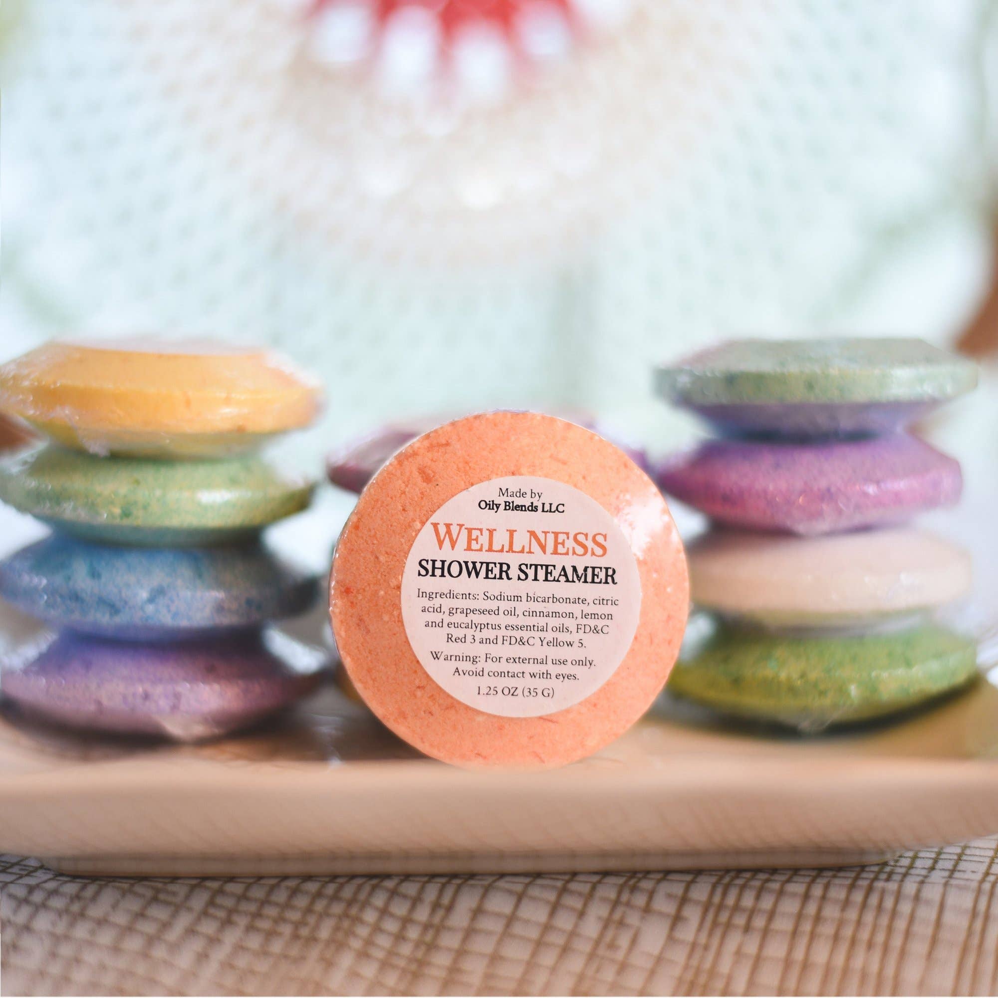 Oily Blends LLC - 1.25oz Shower Steamers - Sampler Pack of 13