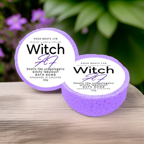 Posh Brats - Witch AF Fizzy Bath Bomb VEGAN