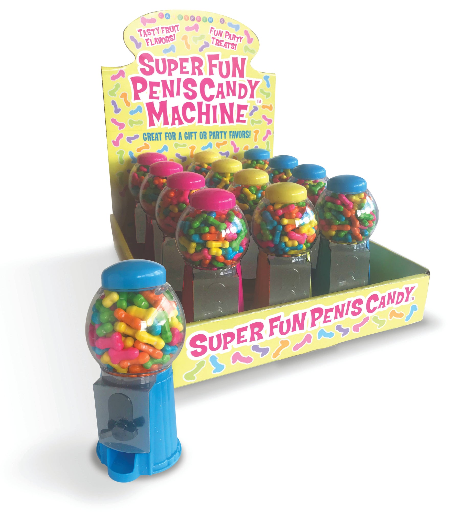 Little Genie Productions - ***SALE*** Super Fun Penis Candy Machines- Display of 12