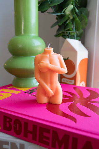 Candle Lume - Female Body Candle Covering: Beige