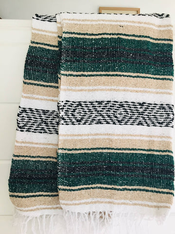 Sea Gypsy California - Wild Woods Beach Blanket l Mexican Blanket l Throw Blanket