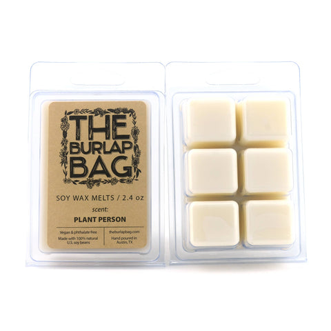 The Burlap Bag - plant person wax melts