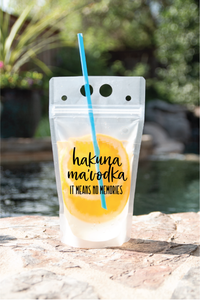 Designs By Noteworthy - Hakuna Ma'vodka Drink Pouch