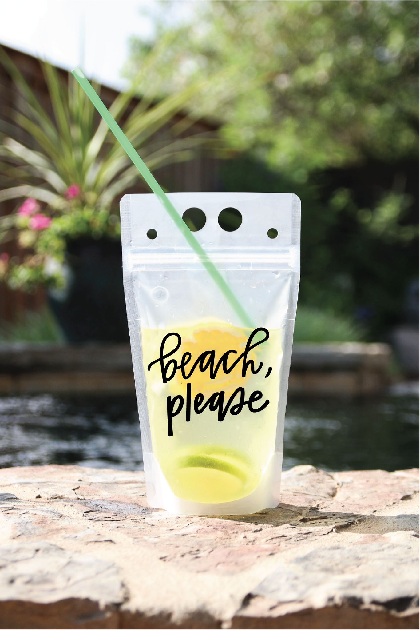Drink Pouch Party - Beach, Please Drink Pouch