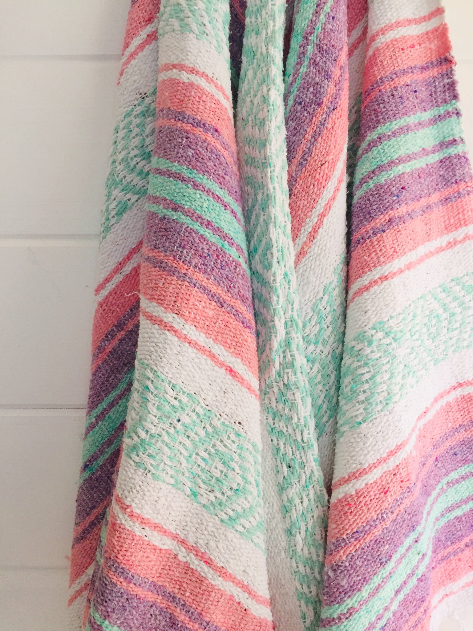 Sea Gypsy California - Kauai Beach Blanket l Mexican Blanket l Throw Blanket