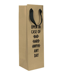 Pretty Alright Goods - Any Day Wine Bag