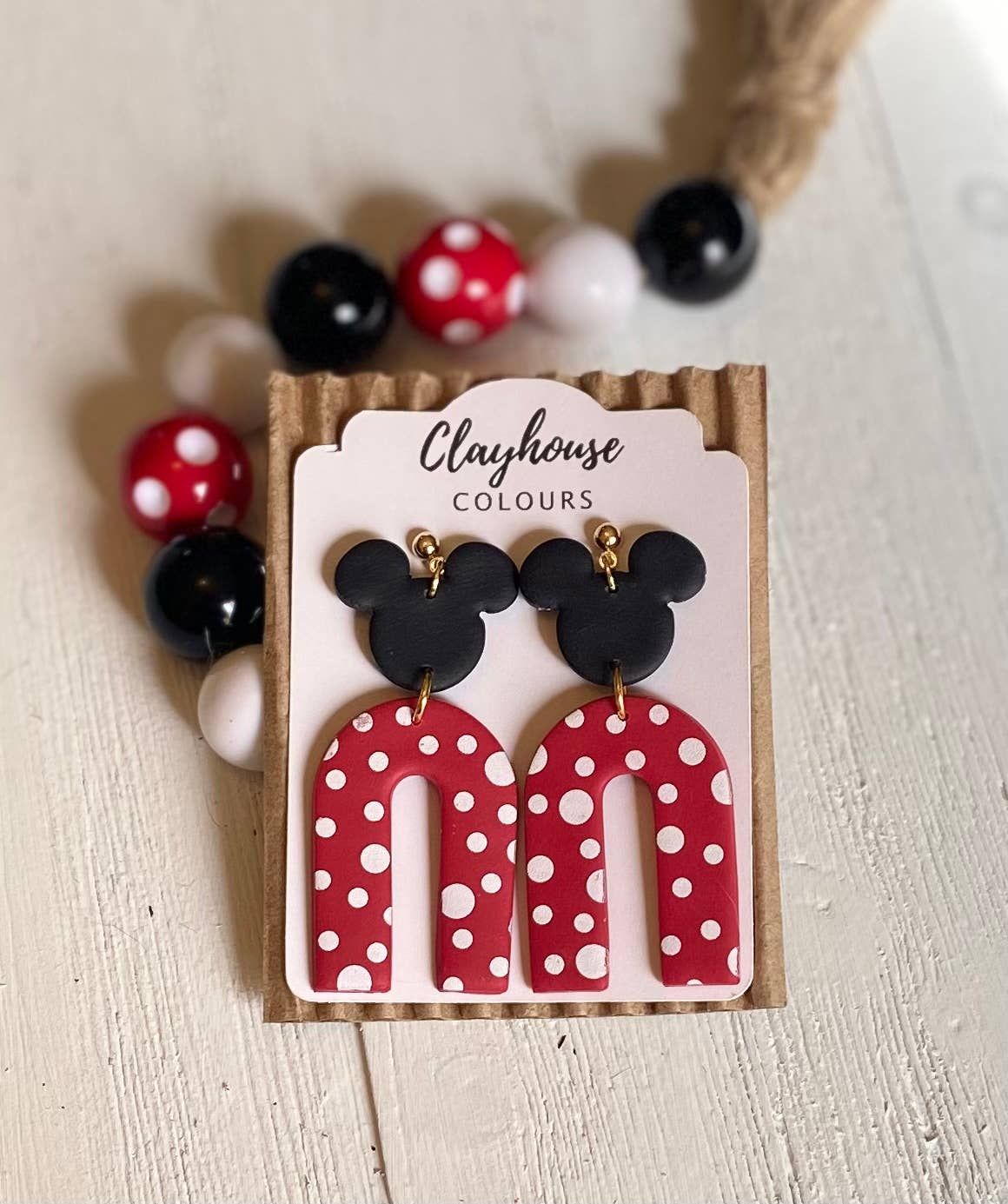 Clayhouse Colours - Mouse Polka Dot Clay Arches