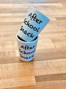 AFTER SCHOOL SNACK SHOT GLASS