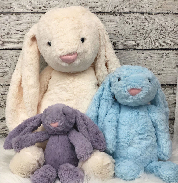 Personalized Easter Bunny- Med. BLUE