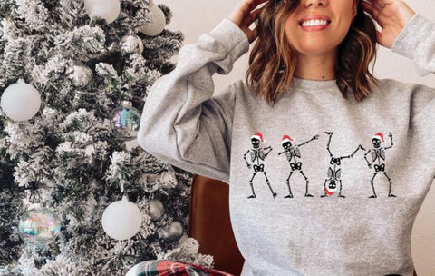 SKELETON SANTAS