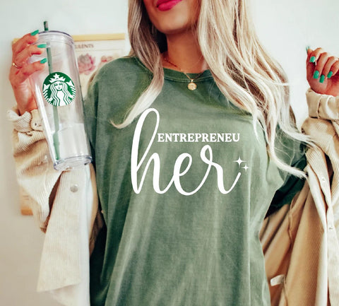 ENTREPRENEU HER PUFF PRINT