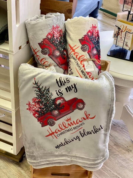 HALLMARK PLUSH THROW