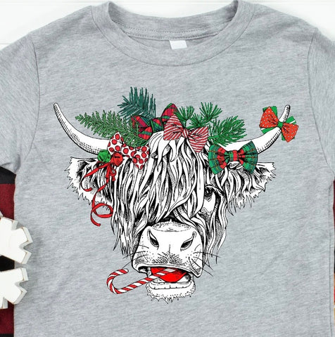 HIGHLAND CHRISTMAS COW