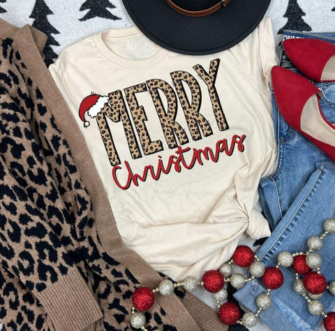 LEOPARD MERRY CHRISTMAS