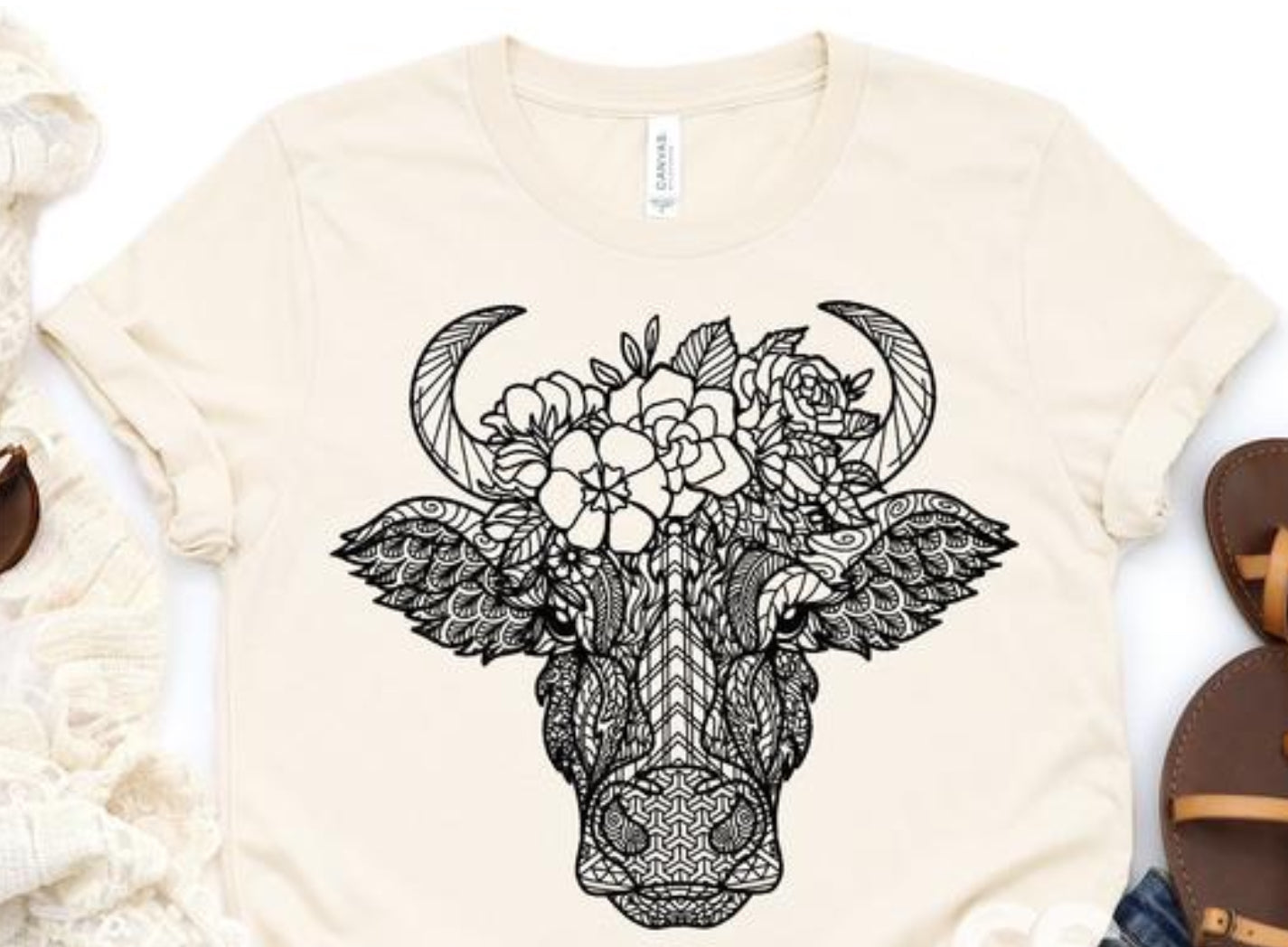 MANDALA COW