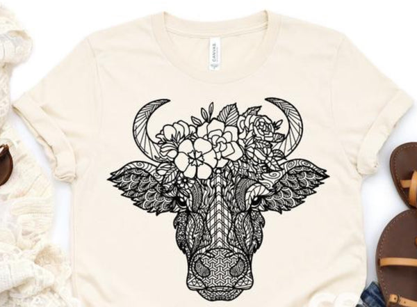 MANDALA COW