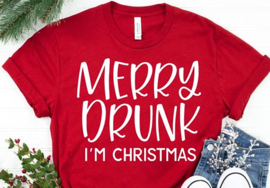 MERRY DRUNK I'M CHRISTMAS